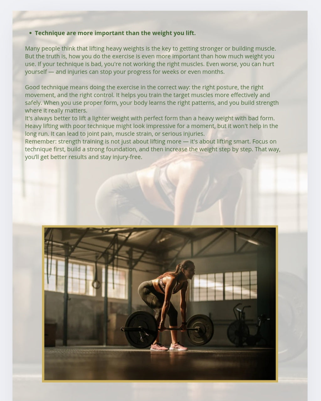 The wellness blueprint